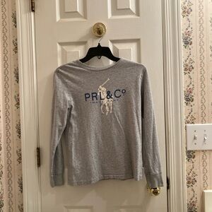 Polo by Ralph Lauren Heather Gray Long Sleeve Shirt